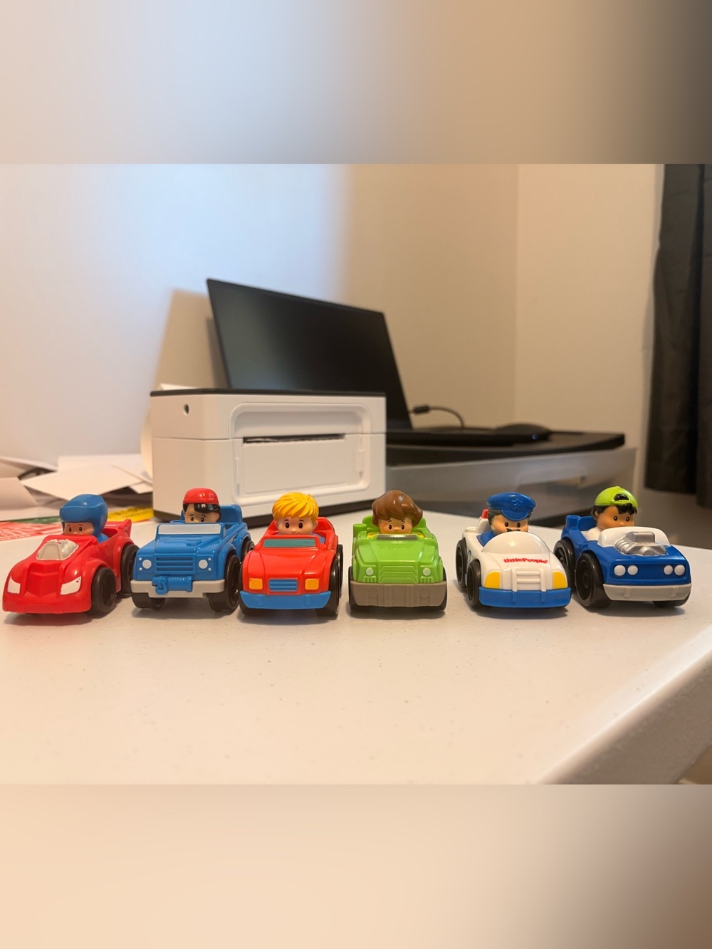 Fisher-Price Little People assorted Wheelies Lot of 6